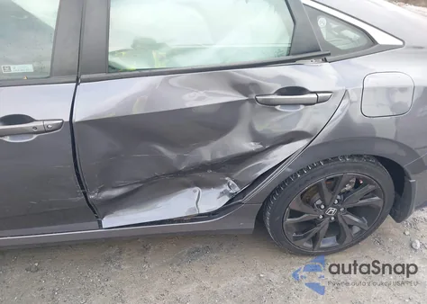 2020 Honda Civic Sport from USA, damaged, VIN 2HGFC2F8XLH602500